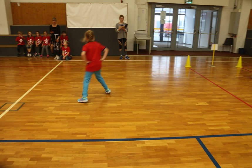 Zweiter Sensomotorischer Test in der Nordh&auml;user Ballspielhalle