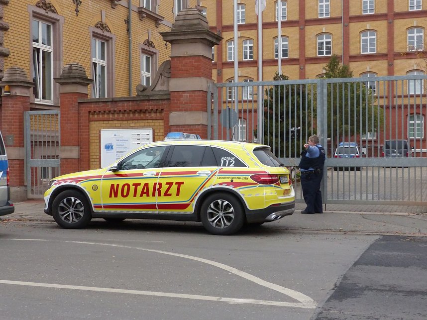 Gro&szlig;einsatz der Polizei