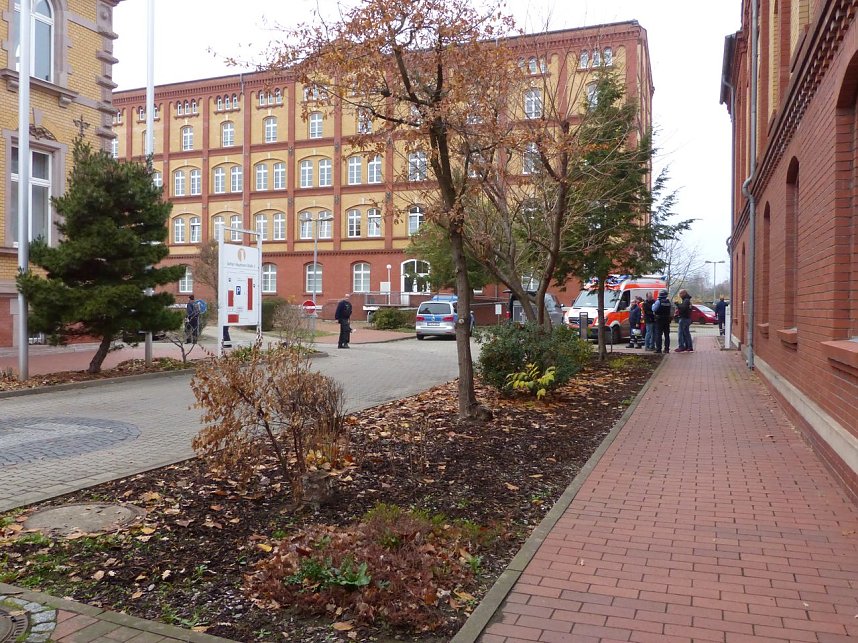 Gro&szlig;einsatz der Polizei