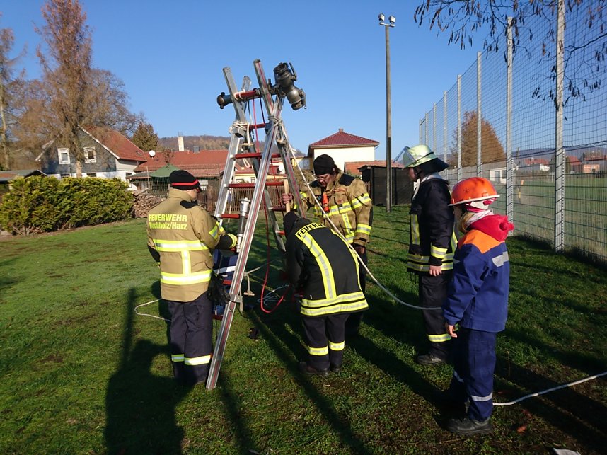 Fr&uuml;h &uuml;bt sich, wer ein L&ouml;schmeister werden will