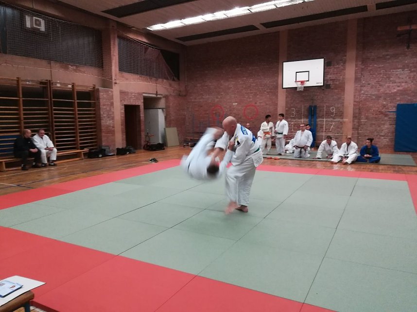 Erfolgreiche G&uuml;rtelpr&uuml;fung