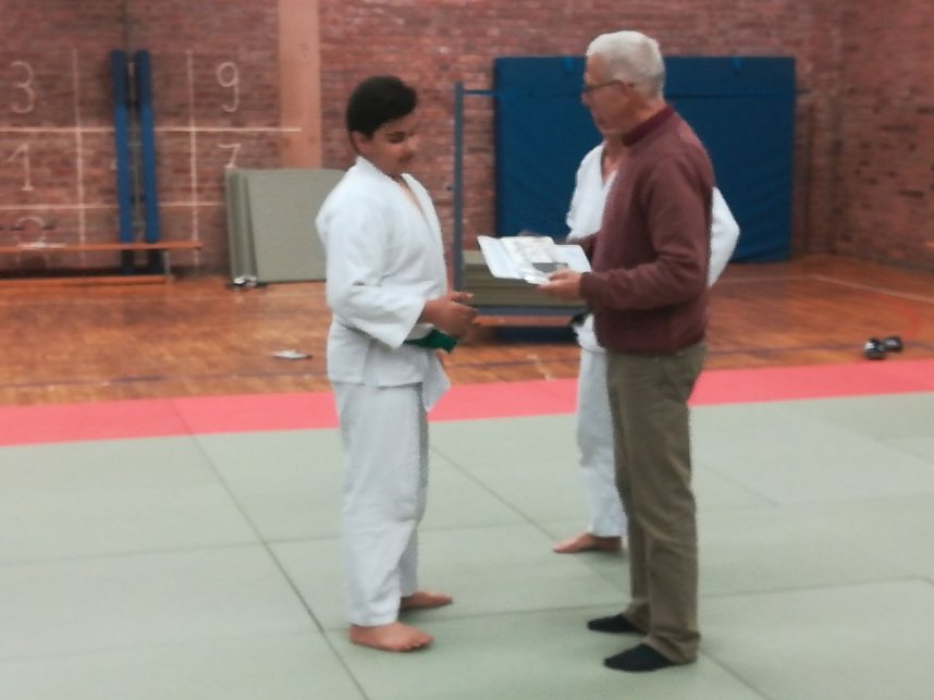 Erfolgreiche G&uuml;rtelpr&uuml;fung