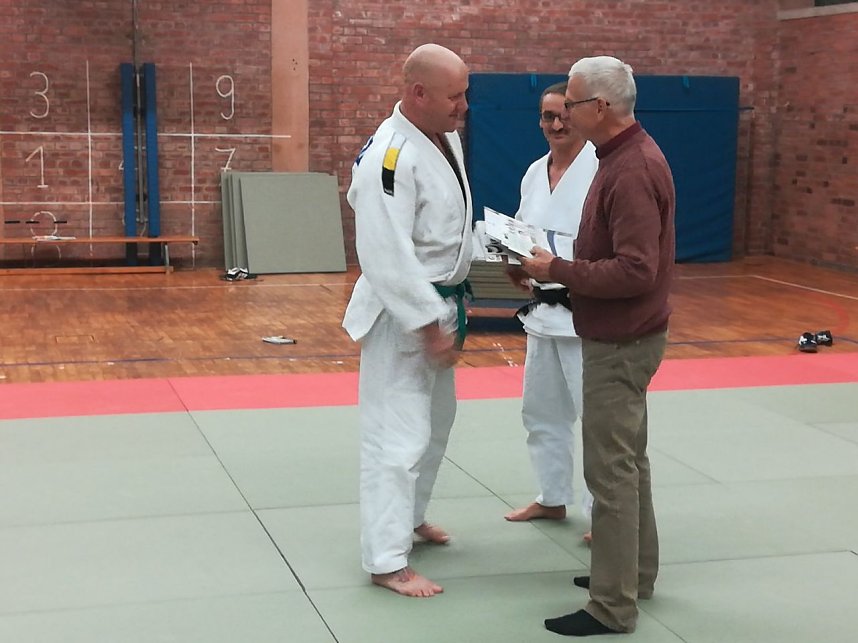 Erfolgreiche G&uuml;rtelpr&uuml;fung