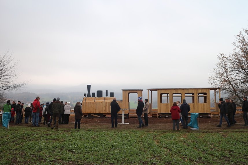 Harzer Dampflok Steig offiziell er&ouml;ffnet