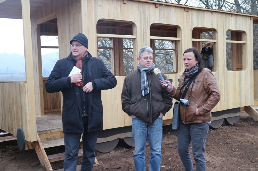 Harzer Dampflok Steig offiziell er&ouml;ffnet