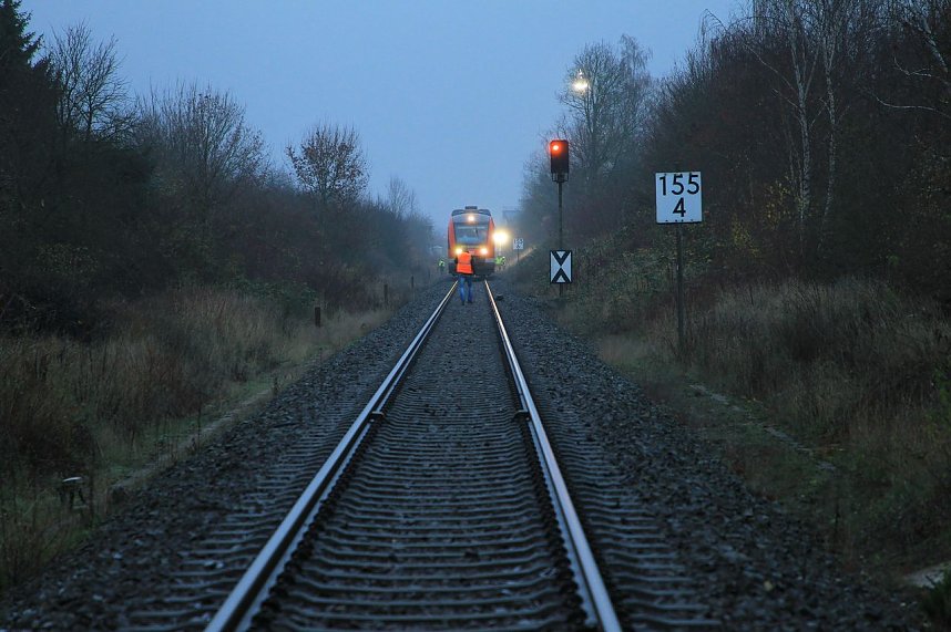 T&ouml;dlicher Unfall auf den Schienen