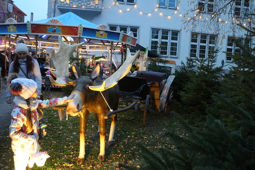Weihnachtsmarkt er&ouml;ffnet