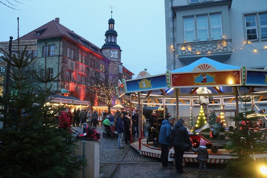 Weihnachtsmarkt er&ouml;ffnet