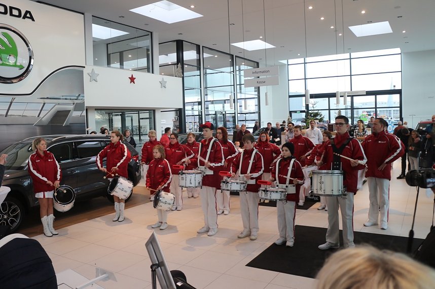 Singen, tanzen, spielen in der Skoda-Autowelt