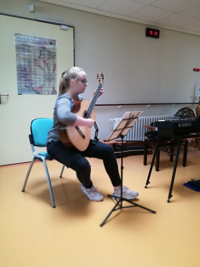 Der Schwimmverein Nordhausen organisiert alle sechs bis acht Wochen ein Konzert f&uuml;r die Patienten und G&auml;ste auf der Palliativstation.