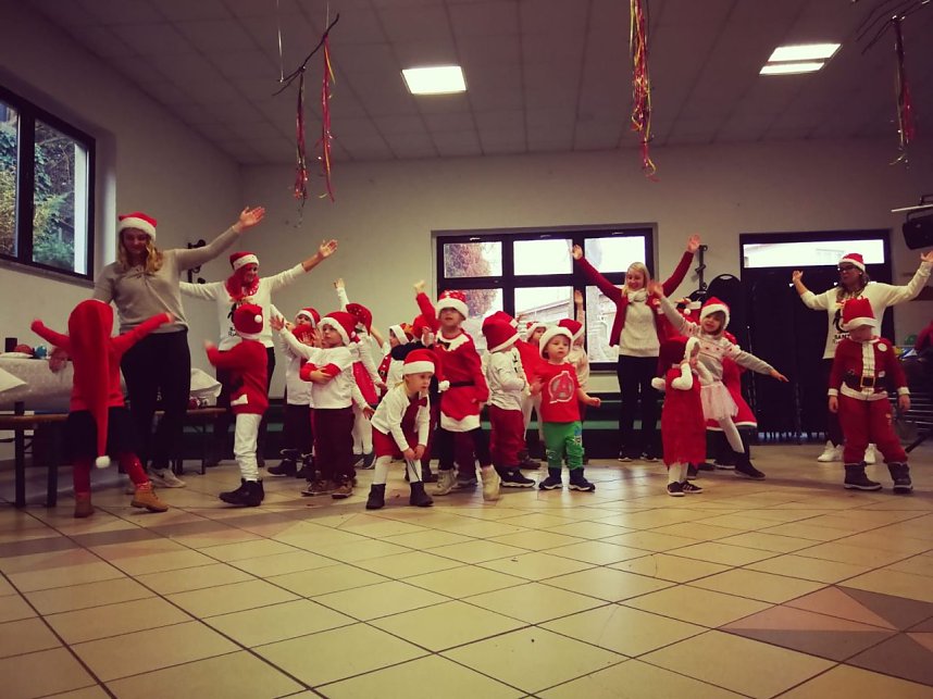 Weihnachtsfeier im Spatzenh&auml;uschen