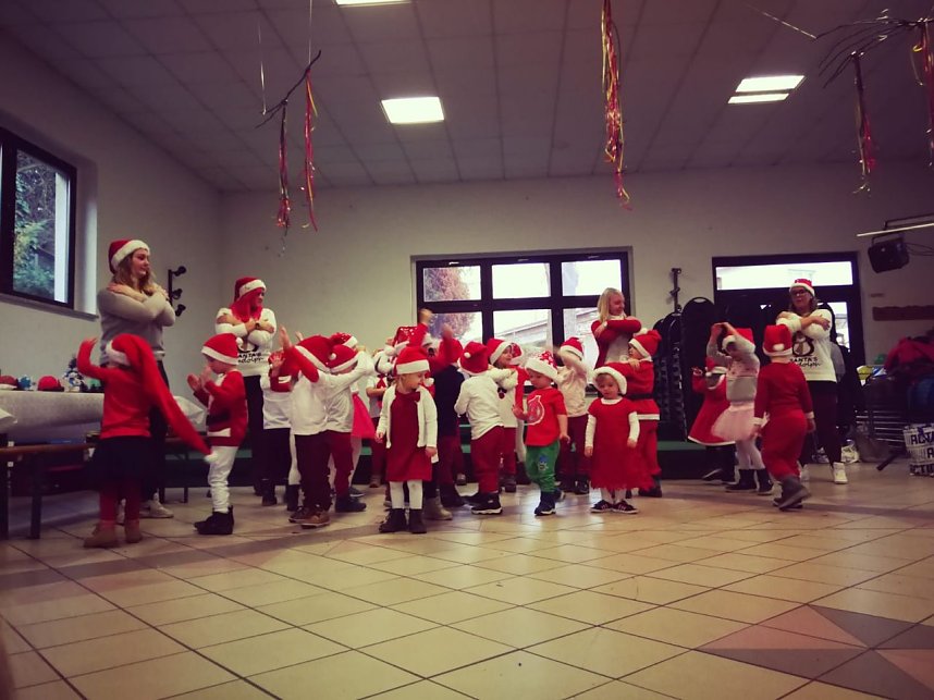 Weihnachtsfeier im Spatzenh&auml;uschen