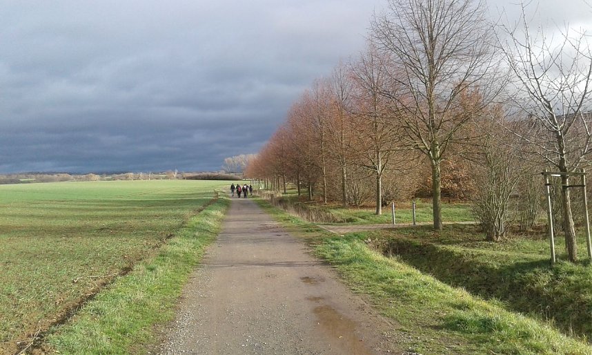 Bei Sturm und Regen &uuml;ber den Harz