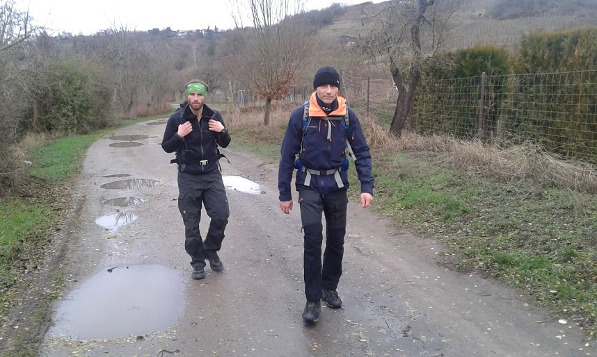 Bei Sturm und Regen &uuml;ber den Harz