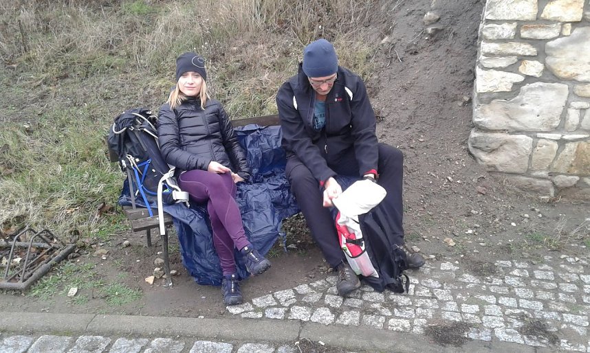 Bei Sturm und Regen &uuml;ber den Harz