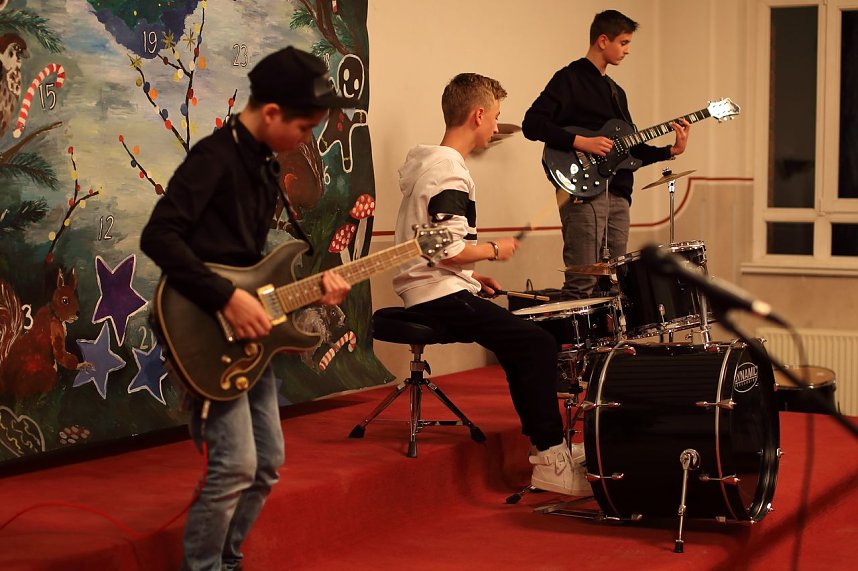 Sie rockten Weihnachten_ Lennon A. Becker, Niklas Hahn und Florian Hietschold