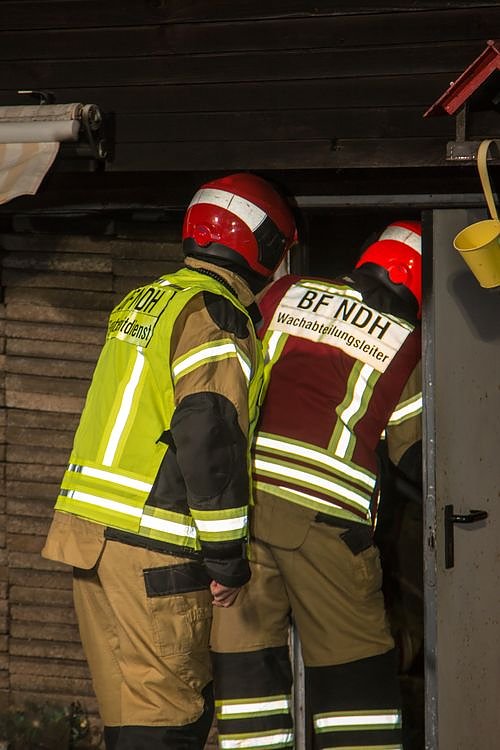 Brand in der K&auml;the-Kollwitz-Stra&szlig;e