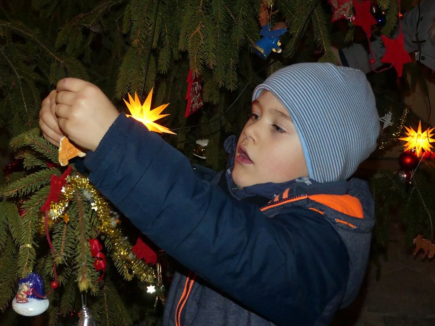 Weihnachtsbaumschm&uuml;cken in Nohra