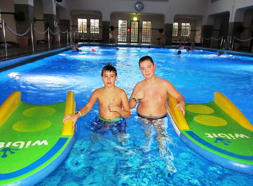 Badehaus sagte Danke