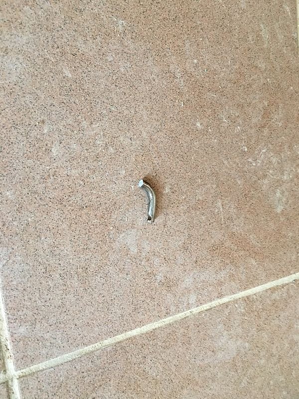 Eingebrochen und abmontiert