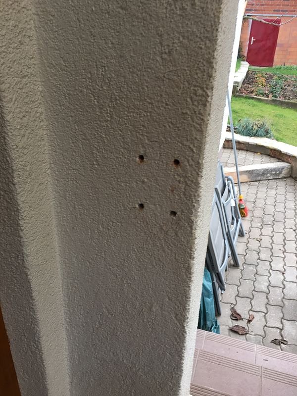 Eingebrochen und abmontiert