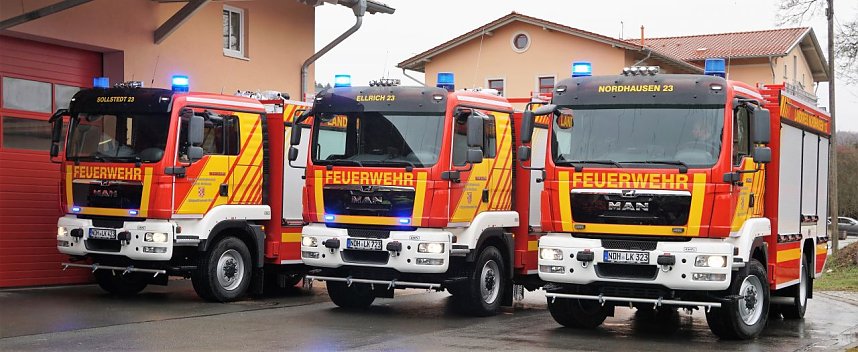 Fahrzeug&uuml;bergabe in Ellrich