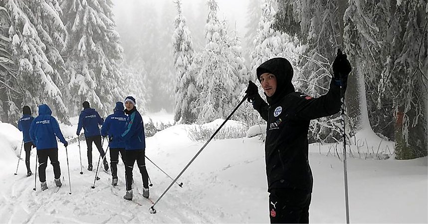 Fr&uuml;hsport mal anders - Nordh&auml;user Ski-Asse auf der Piste