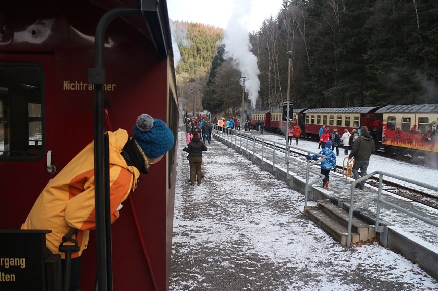 Mit der HSB auf den Brocken