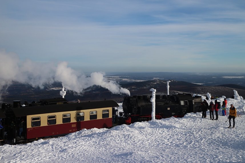 Mit der HSB auf den Brocken