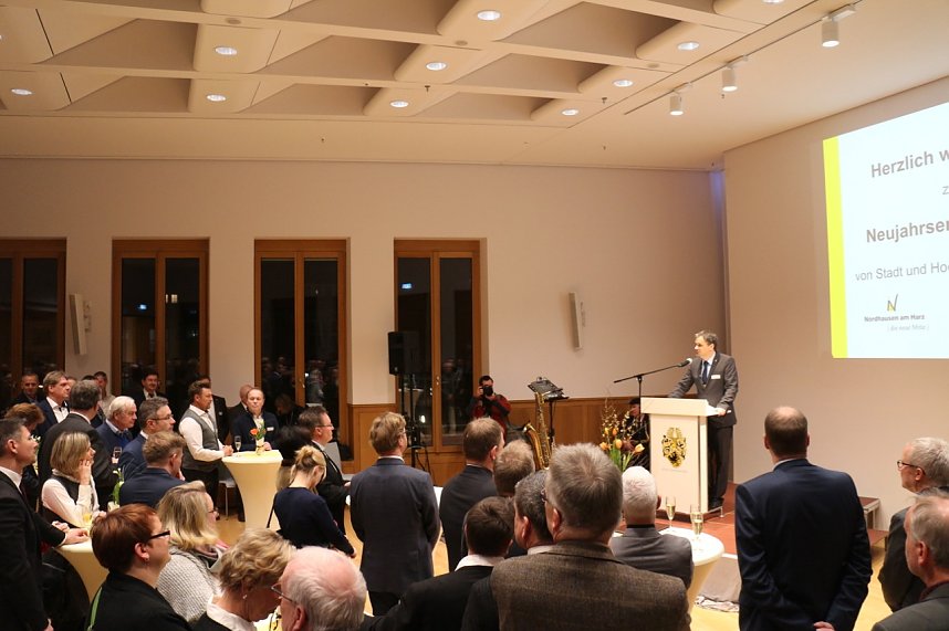 Neujahrsempfang der Stadt und der Hochschule Nordhausen