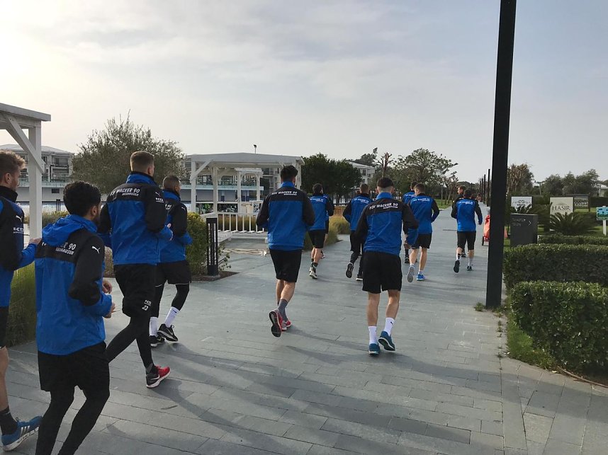 Neues aus dem Wacker-Trainingslager