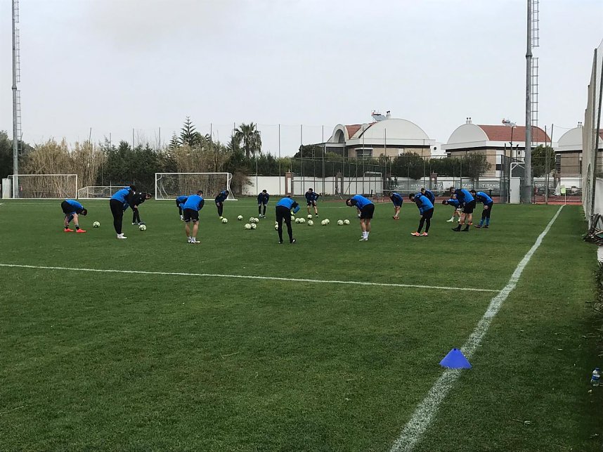 Neues aus dem Wacker-Trainingslager