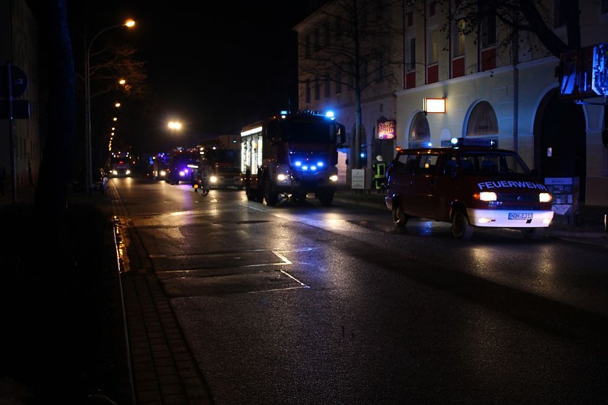 Schuppenbrand in der Bochumer Stra&szlig;e