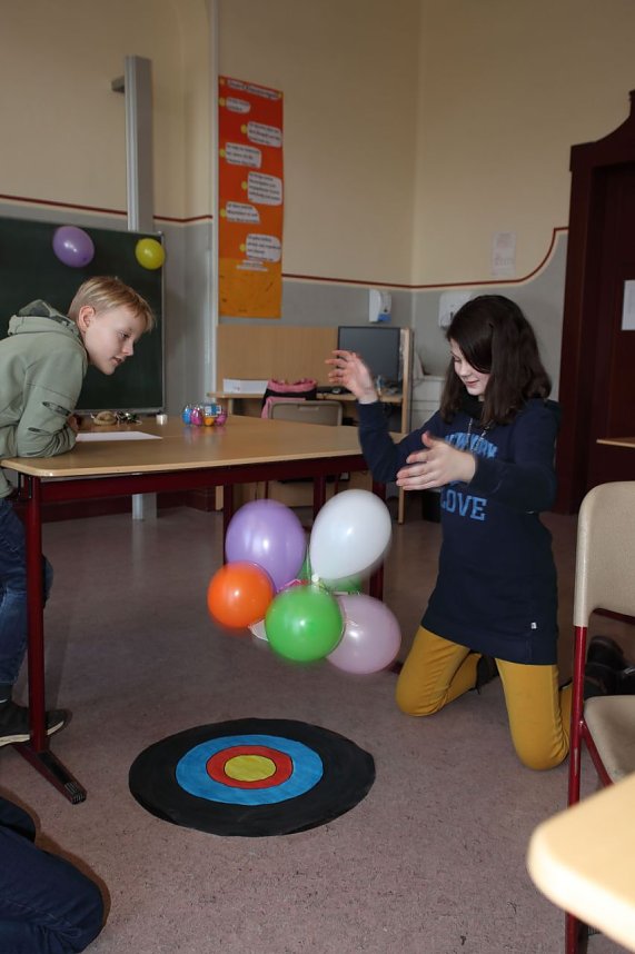 Sanfte Landung f&uuml;r ein Ei gemeinsam gefunden