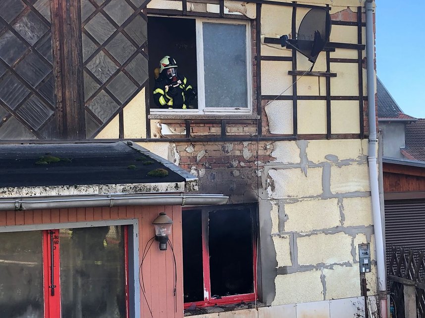 Wohnungsbrand in Auleben