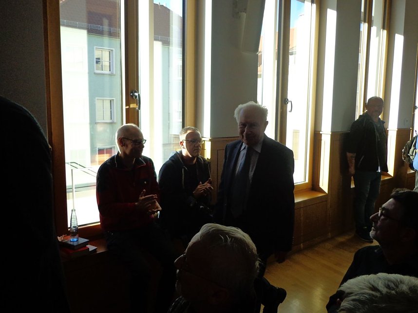 St&uuml;rmischer Empfang f&uuml;r Sigmund J&auml;hn