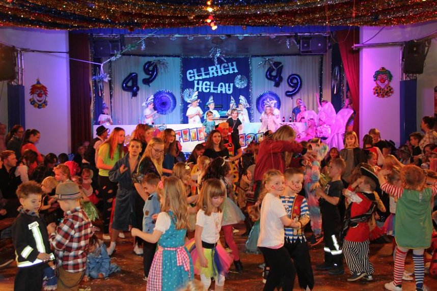 Kinderkarneval in Ellrichs Narrhalla
