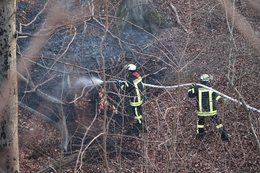 Fl&auml;chenbrand bei Gro&szlig;lohra