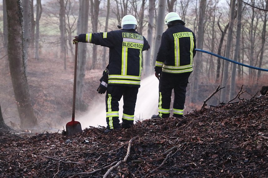 Fl&auml;chenbrand bei Gro&szlig;lohra