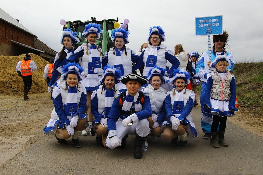 Festumzug zum 50. Jubil&auml;um in Wollersleben