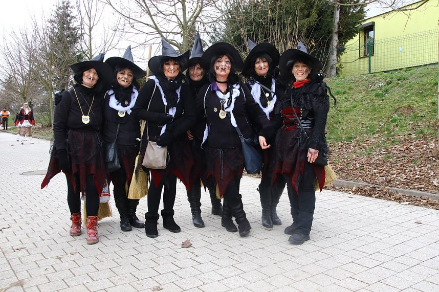 Festumzug zum 50. Jubil&auml;um in Wollersleben