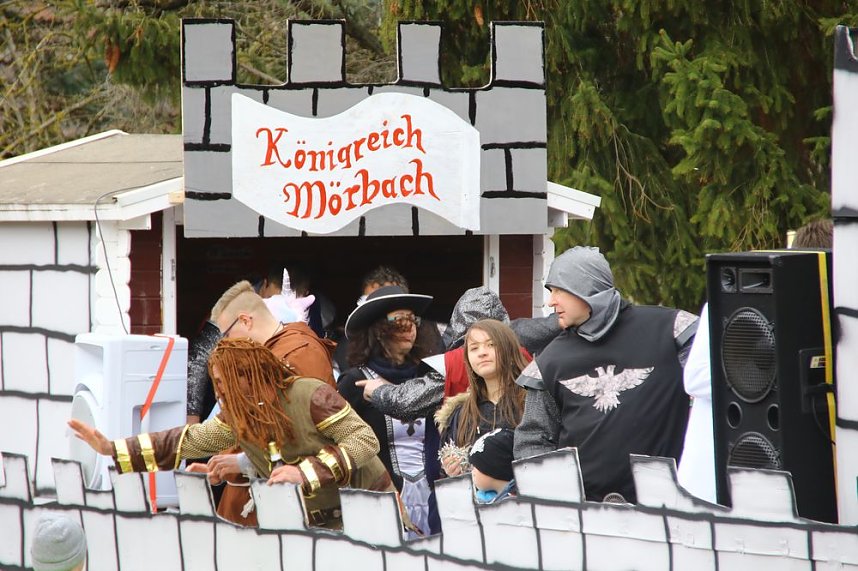 Festumzug zum 50. Jubil&auml;um in Wollersleben