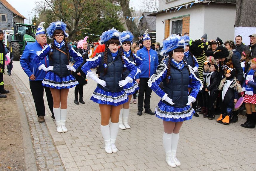 Festumzug zum 50. Jubil&auml;um in Wollersleben