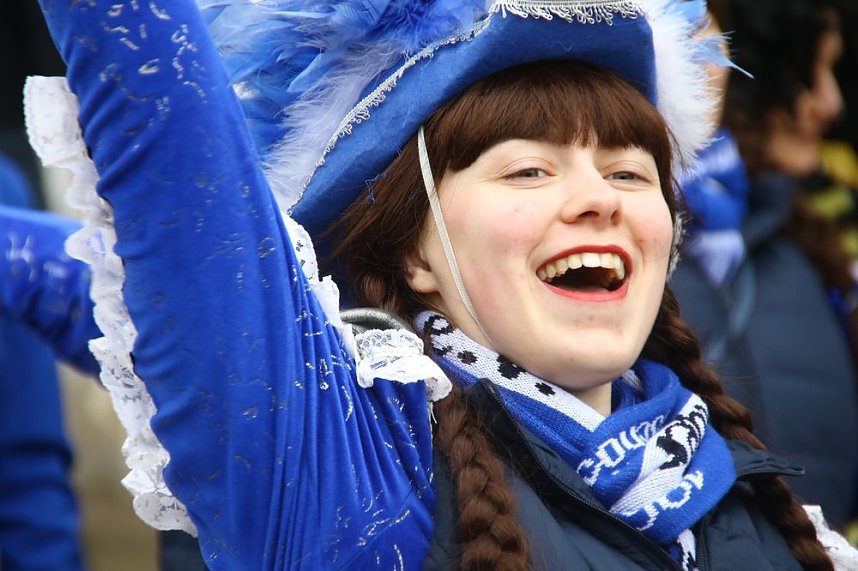 Festumzug zum 50. Jubil&auml;um in Wollersleben
