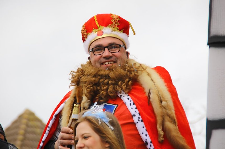 Festumzug zum 50. Jubil&auml;um in Wollersleben