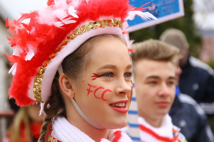 Festumzug zum 50. Jubil&auml;um in Wollersleben