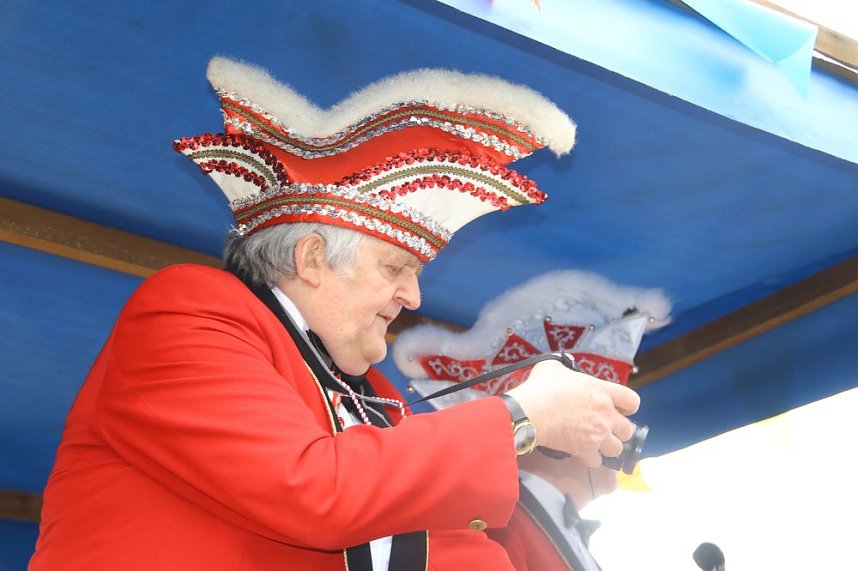 Festumzug zum 50. Jubil&auml;um in Wollersleben