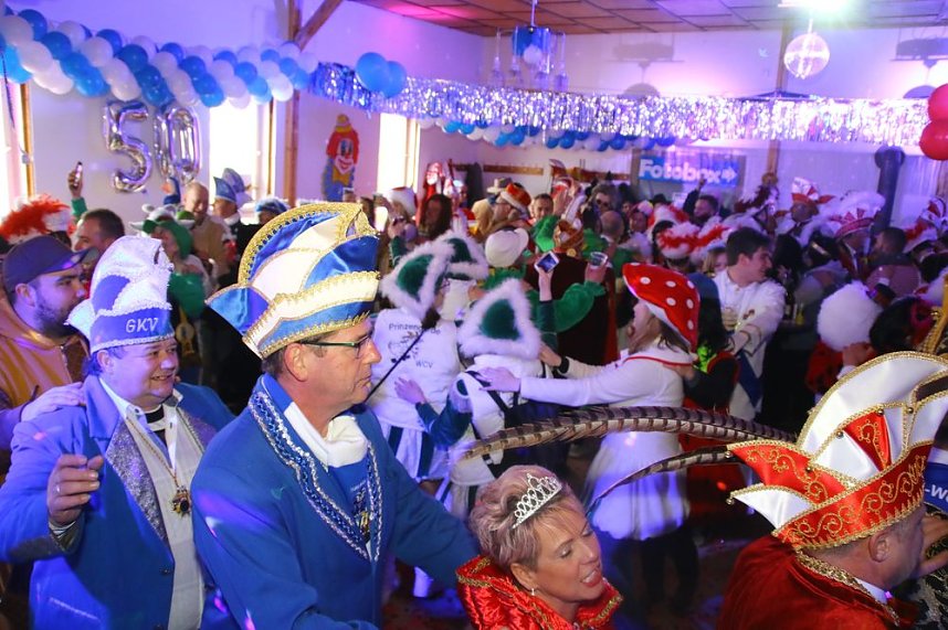 Festumzug zum 50. Jubil&auml;um in Wollersleben