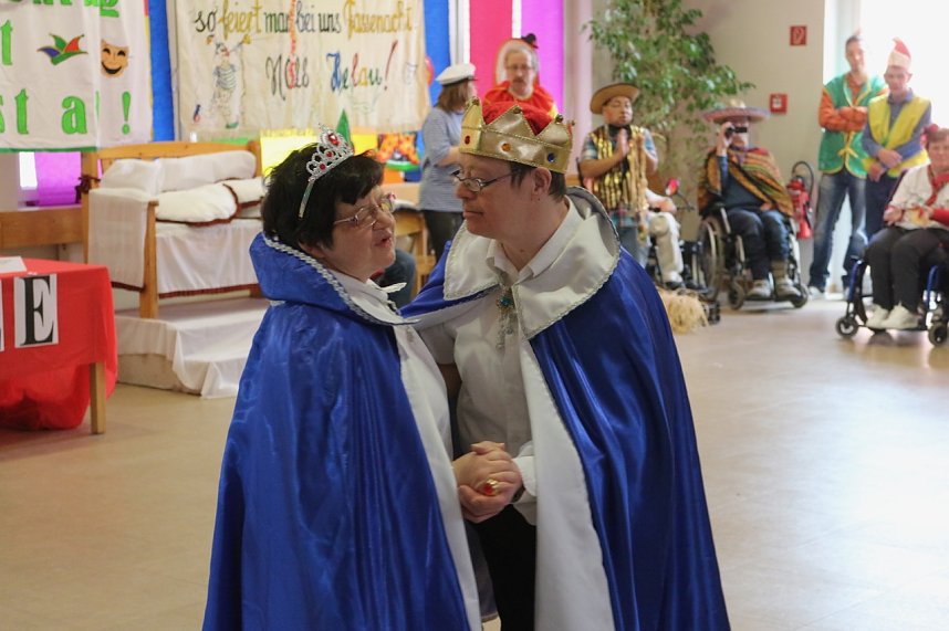 Rosenmontag bei der Nordth&uuml;ringer Lebenshilfe