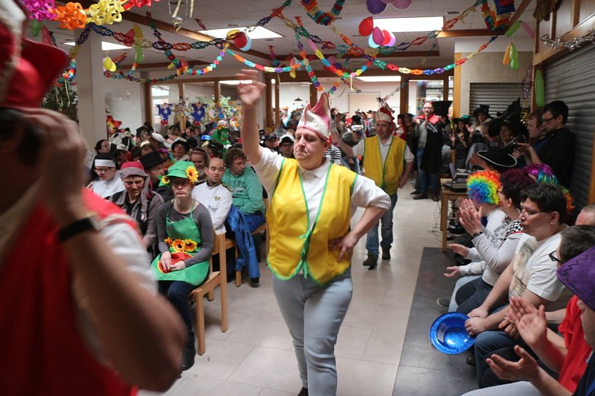 Rosenmontag bei der Nordth&uuml;ringer Lebenshilfe